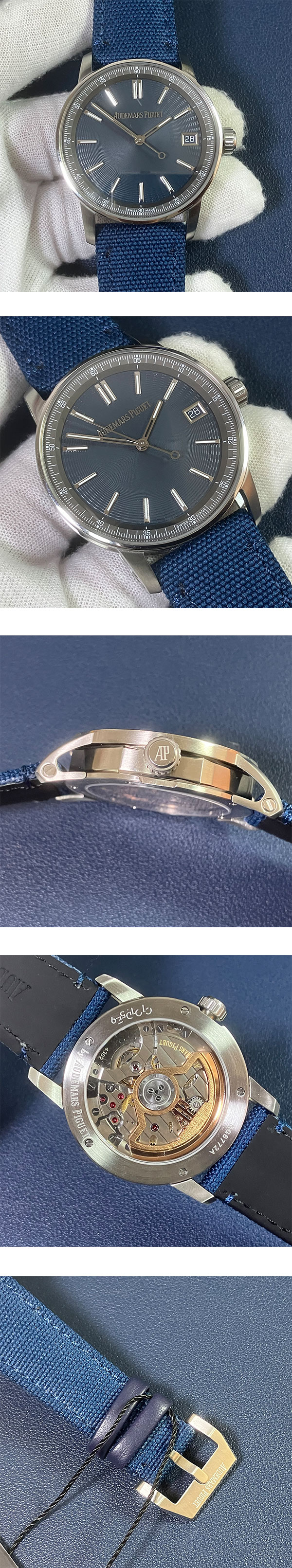 【完成度が完璧 】オーデマピゲコピー15210ST.OO.A348KB.01 CODE11.59 バイ オーデマ ピゲ オートマティック 41mm、ブルー 